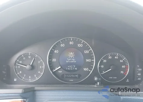 2003 Mercedes-Benz E 320 from USA, damaged, VIN WDBUF65J53A336969